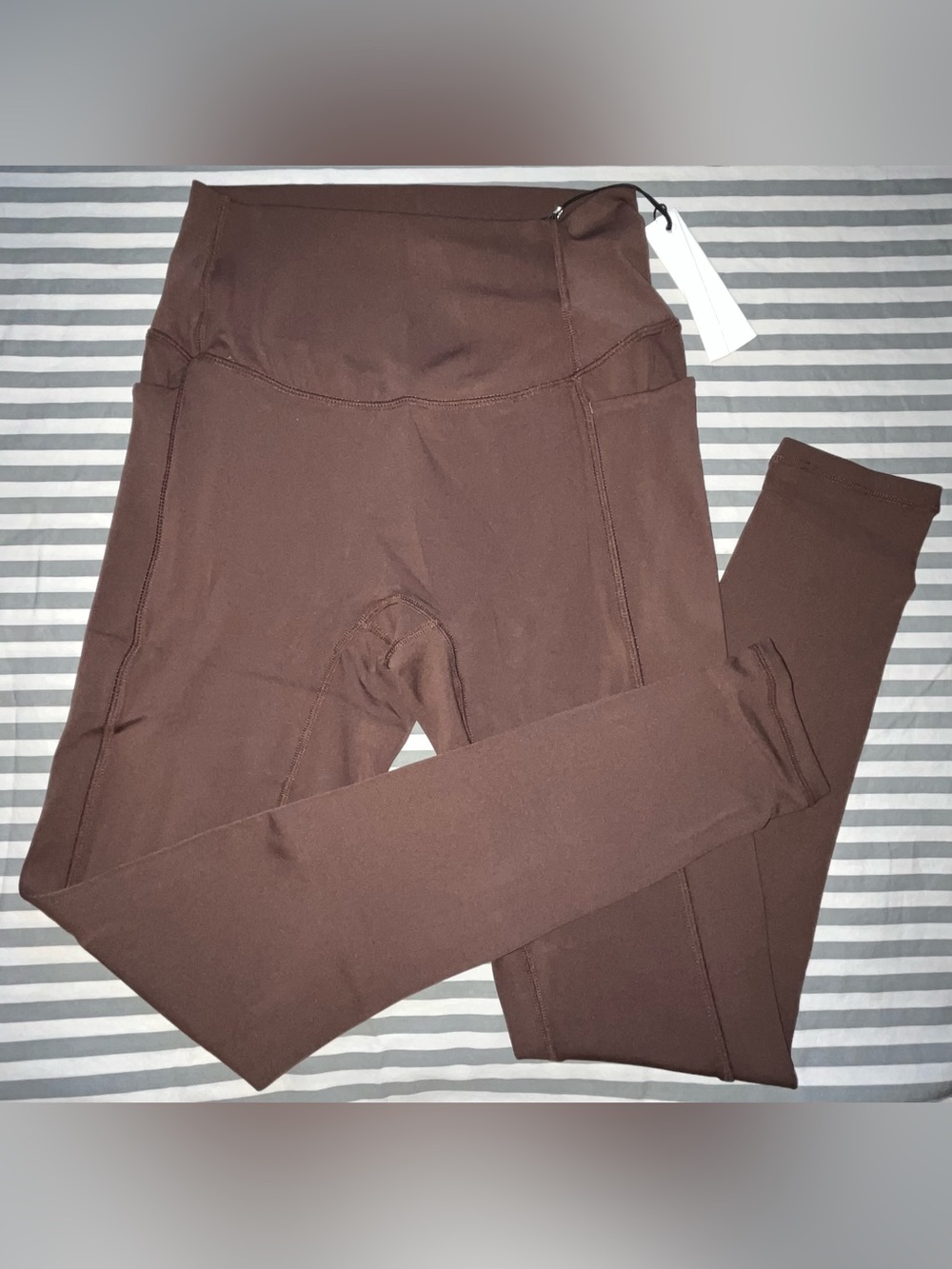 Paragon Fitwear Reluna Empower Sculptseam Plus Pocket Legging in Walnut Size M